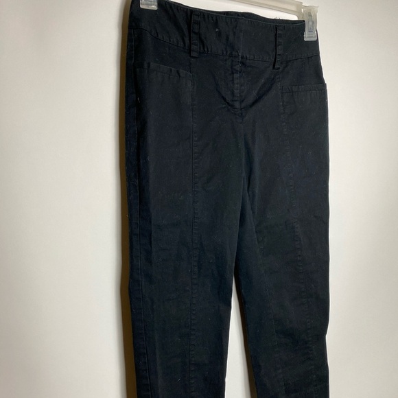 Dana Buchman Womens Capri Size 2 Black Color - Picture 1 of 4